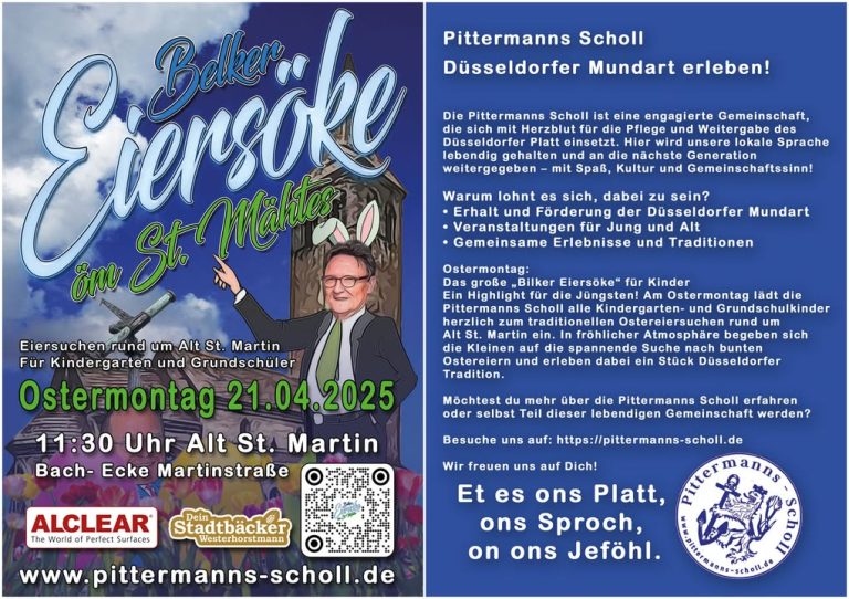 🐣 Freut euch auf das traditionelle Belker Eiersöke öm St. Mähtes an…