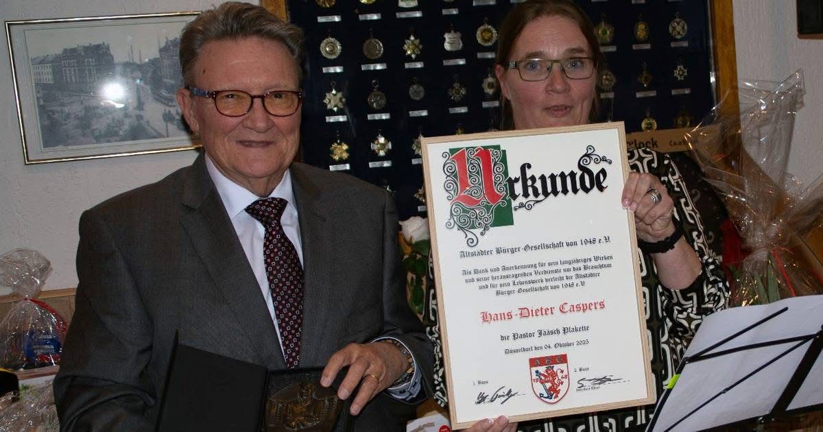 Auszeichnung in Düsseldorf: Mit Herz und Hingabe